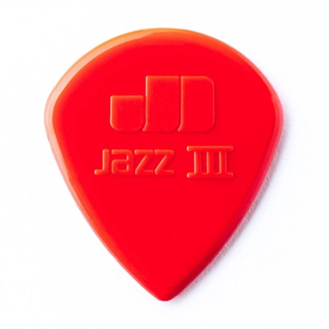 Dunlop (Jim Dunlop) 47R Nylon Jazz III Pick (レッド)