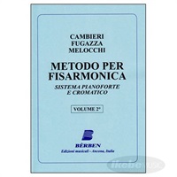 BERBEN / METODO PER FISARMONICA Vol.2【アコーディオン教則本】【輸入書籍】