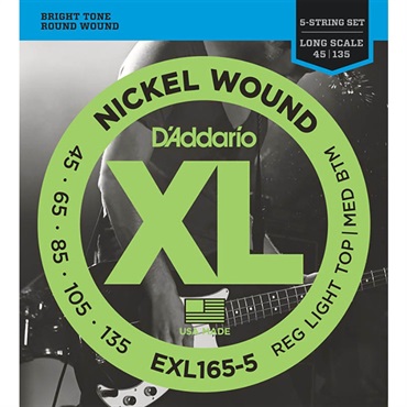 D’Addario XL Nickel Round Wound EXL165-5