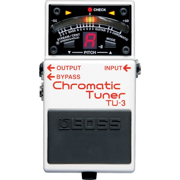 BOSS TU-3W(J) MADE IN JAPAN [Chromatic Tuner 技 Waza Craft Series 