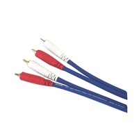 COLOR TWIN CABLE 2RR-1M (RCA-RCA 1ペア) 1.0m (BLUE)