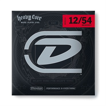 Dunlop (Jim Dunlop) HEAVY CORE GUITAR STRINGS [HEAVIEST][DHCN1254]