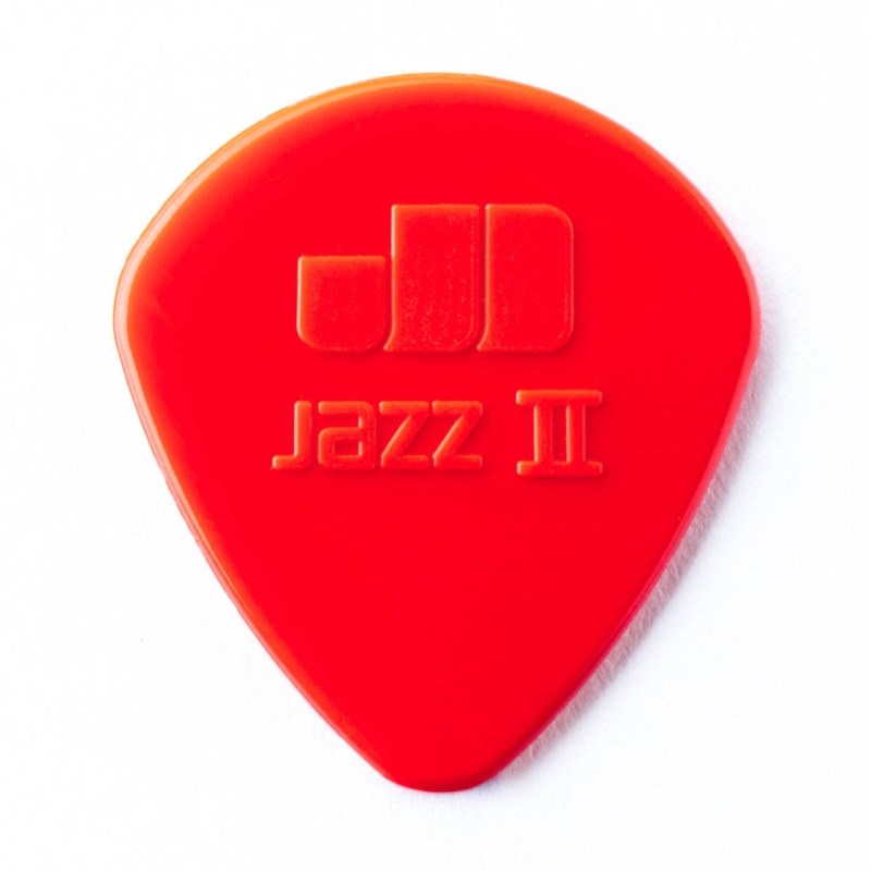 Dunlop (Jim Dunlop) 47R NYLON JAZZ II Pick (ナイロン・レッド)