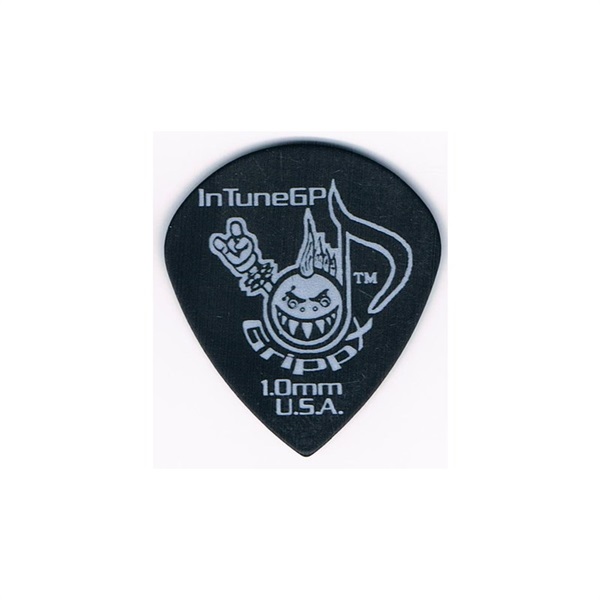 IN TUNE GP GrippX-XJb Jazz Guitar Picks (1.00mm/ブラック)