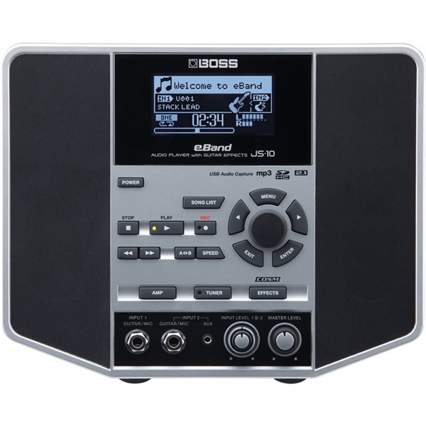 BOSS AUDIO PLAYER with GUITAR EFFECTS