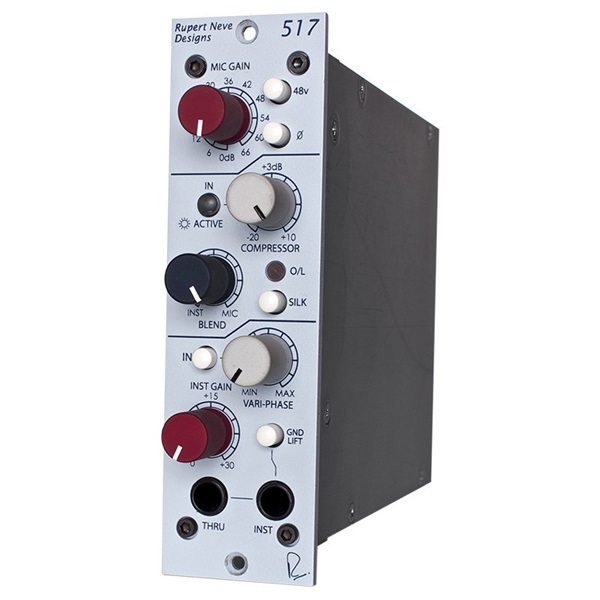 RUPERT NEVE DESIGNS 511 (500 Series Mic Pre with Silk)(VPR