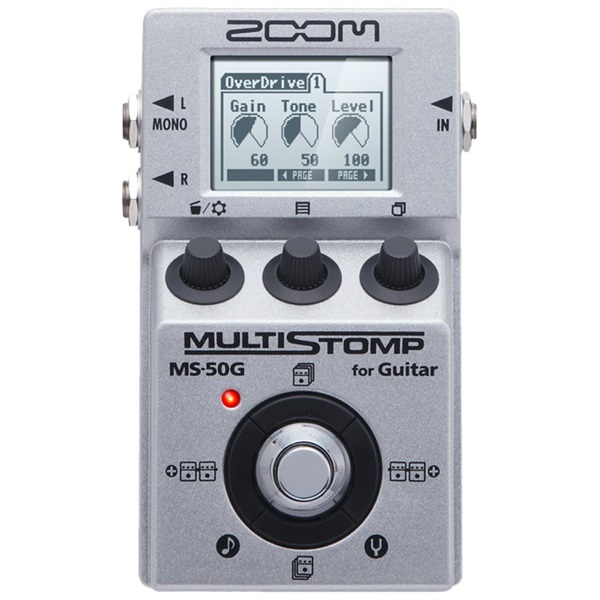 ZOOM MULTI STOMP MS-50G for Guitar 【11/3（金）入荷！】 ｜イケベ楽器店