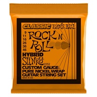【大決算セール】 Hybrid Slinky Classic Rock n Roll Pure Nickel Wrap Electric Guitar Strings #2252