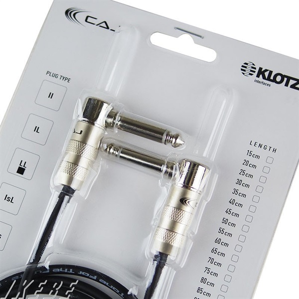 CAJ CAJ KLOTZ Patch Cable Series (L to L/50cm) [CAJ KLOTZ P Cable L-L 50]  ｜イケベ楽器店オンラインストア