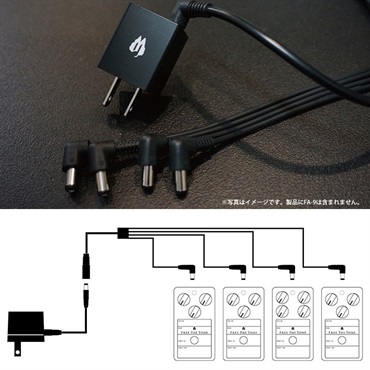 4 Way DC Power Splitter Cable　CP-FS4