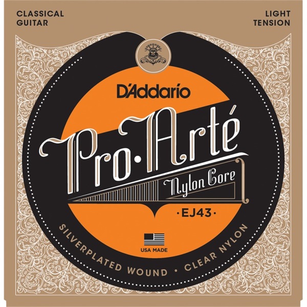 D'Addario Pro-Arte Classical Guitar Nylon Strings [EJ43 Light Tension]  ｜イケベ楽器店