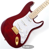Ritchie Kotzen Strat SSS (Transparent Red Burst)