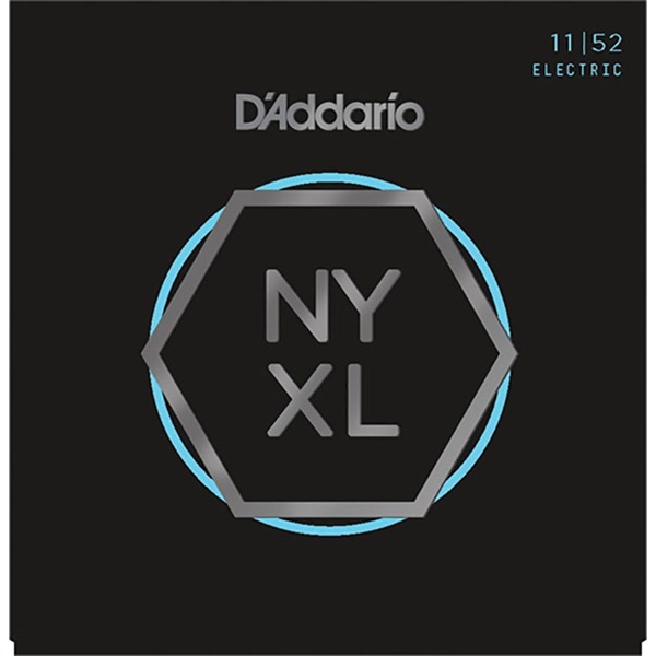 D’Addario NYXL Series Electric Guitar Strings [NYXL1152 Medium Top / Heavy Bottom， 11-52]