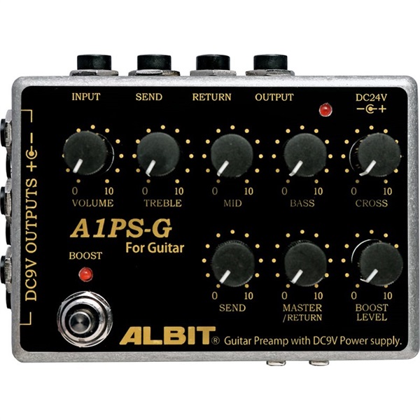 ALBIT GW-1B [GERMANIUM DIODE BOOSTER FOR BASS] ｜イケベ楽器店