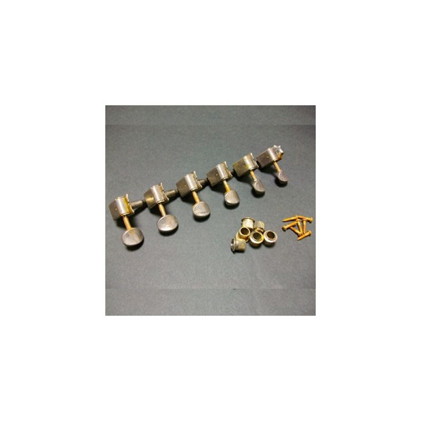 Montreux Retrovibe Parts Series Strat machine head set relic[1393]