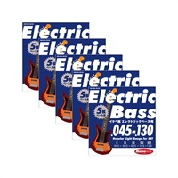 Electric Bass Strings イケベ弦 5弦エレキベース用 045-130 [Regular Light Gauge for 5ST/IKB-EBS-45130] ×5セット