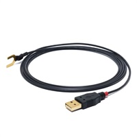 Entreq 用 アースケーブル 3398EU(USB-A～Yラグ)　1.8m