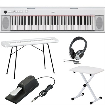 YAMAHA NP-12WH 入門セット - 鍵盤楽器