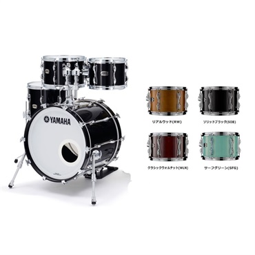 Recording Custom 4pc Drum Set [RBP4F3SFG + RBB2016SFG] 【BD20、FT14、TT12&10/SFG:サーフグリーン】 【お取り寄せ品】※受注停止中