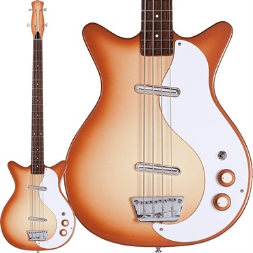 Danelectro 59DC LONG SCALE BASS Copper Burst