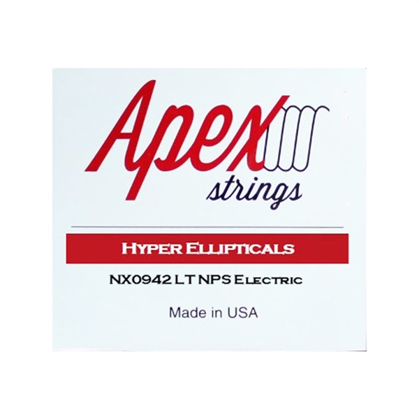 APEX Hyper-Ellipticals Guitar Strings NX0942 (Light)