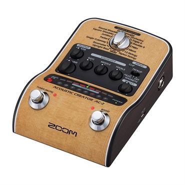 ZOOM AC-2 [Pre-Amp & Effects for Acoustic Guitar] ズーム