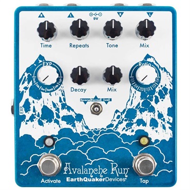 EarthQuaker Devices Avalanche Run Stereo Delay & Reverb ｜イケベ楽器店