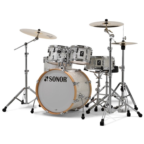 SONOR SN-AQ2ST #WHP [AQ2 STUDIO Shell Set / White Pearl] 【シンバル、ハードウェア別売】