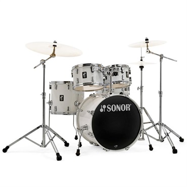 SONOR SN-AQ1ST #PW [AQ1 STUDIO Set / PIANO WHITE]【ハードウェア付属 / シンバル別売】