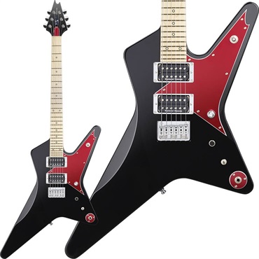 ESP THE CRYING STAR NT (Black w/FF Red) [GALNERYUS Syu Model] 【受注生産品】