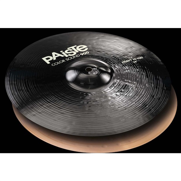 PAiSTe Color Sound 900 Black Heavy HiHat 14 pair 【お取り寄せ品