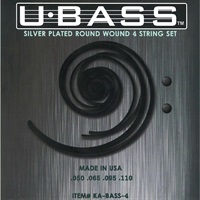 U･BASS Strings Silver Plated Round Wound [KA-BASS-4]