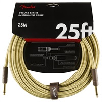 【大決算セール】 Deluxe Series Instrument Cable Straight/Straight 25' (Tweed)