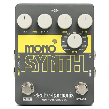 Electro Harmonix 【エフェクタースーパープライスSALE】Mono Synth [Guitar Synthesizer]  ｜イケベ楽器店オンラインストア