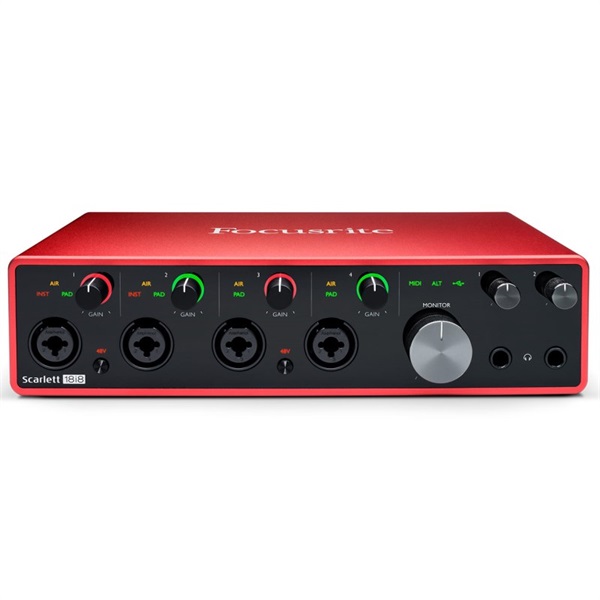 Focusrite Scarlett 18i8 (gen3) |イケベ楽器店