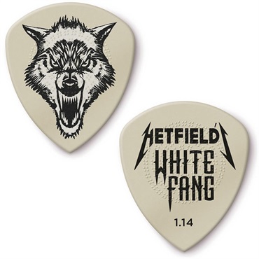 HETFIELD'S WHITE FANG Custom Flow Pick [厚さ1.14mm／PH122R114]