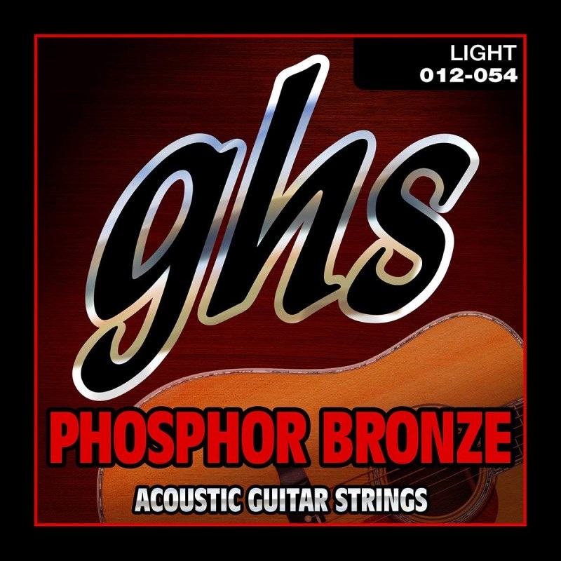 GHS Phosphor Bronze Acoustic Guitar Strings Extra Light アクセサリー