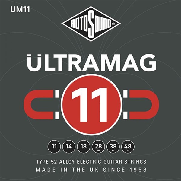 ROTO SOUND ULTRAMAG TYPE 52 ALLOY ELECTRIC GUITAR STRINGS [UM11/11-48]