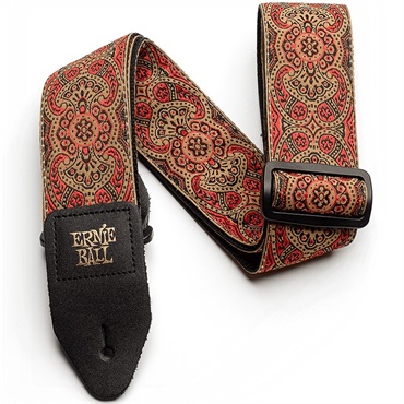 ERNIE BALL Crimson Paisley Jacquard Strap [#P04162]