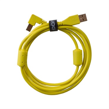 Ultimate Audio Cable USB 2.0 A-B Yellow Angled 1m 【本数限定USBケーブル特価】