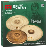 Byzance Vintage Sand Cymbal Set [BV-141820SA]