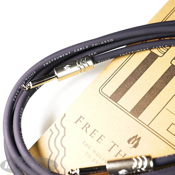 Free The Tone Instrument Cable CU-6550STD (5m/SS) ｜イケベ楽器店
