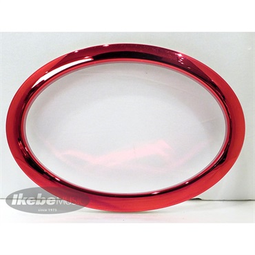 BASS DRUM O's HOCR6 [Red / Oval 4x6]