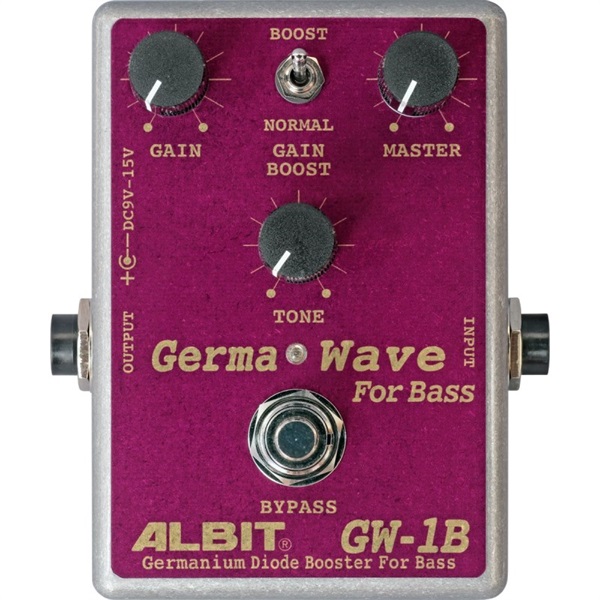 ALBIT GW-1B [GERMANIUM DIODE BOOSTER FOR BASS] ｜イケベ楽器店