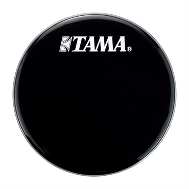 TAMA BK22BMWS [Black Heads TAMA logo / 22]【バスドラム用フロントヘッド】【お取り寄せ品】