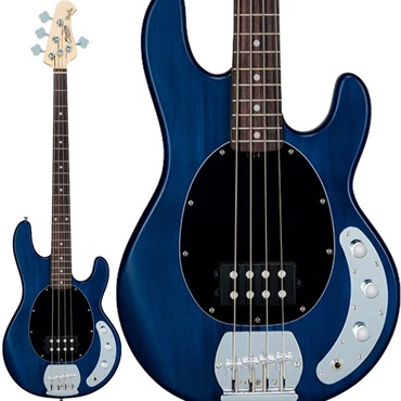 Sterling by MUSICMAN S.U.B. Series Ray4 (Trans Blue Stain/Rosewood 