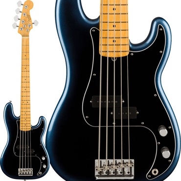 Fender USA American Professional II Precision Bass V (Dark Night/Maple)