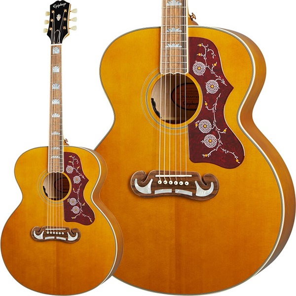 Epiphone Masterbilt Inspired by Gibson J-200 (Aged Antique Natural