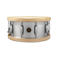 S1-6514A-WH [Full Range Snare Drums / Aluminum Wood Hoop Snare 14 x 6.5]