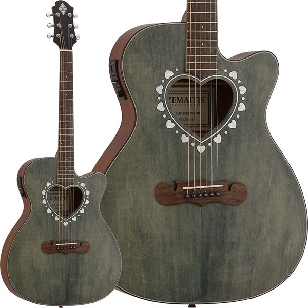 ZEMAITIS CAF-80HCW [Orchestra Model Cutaway] (Forest Green